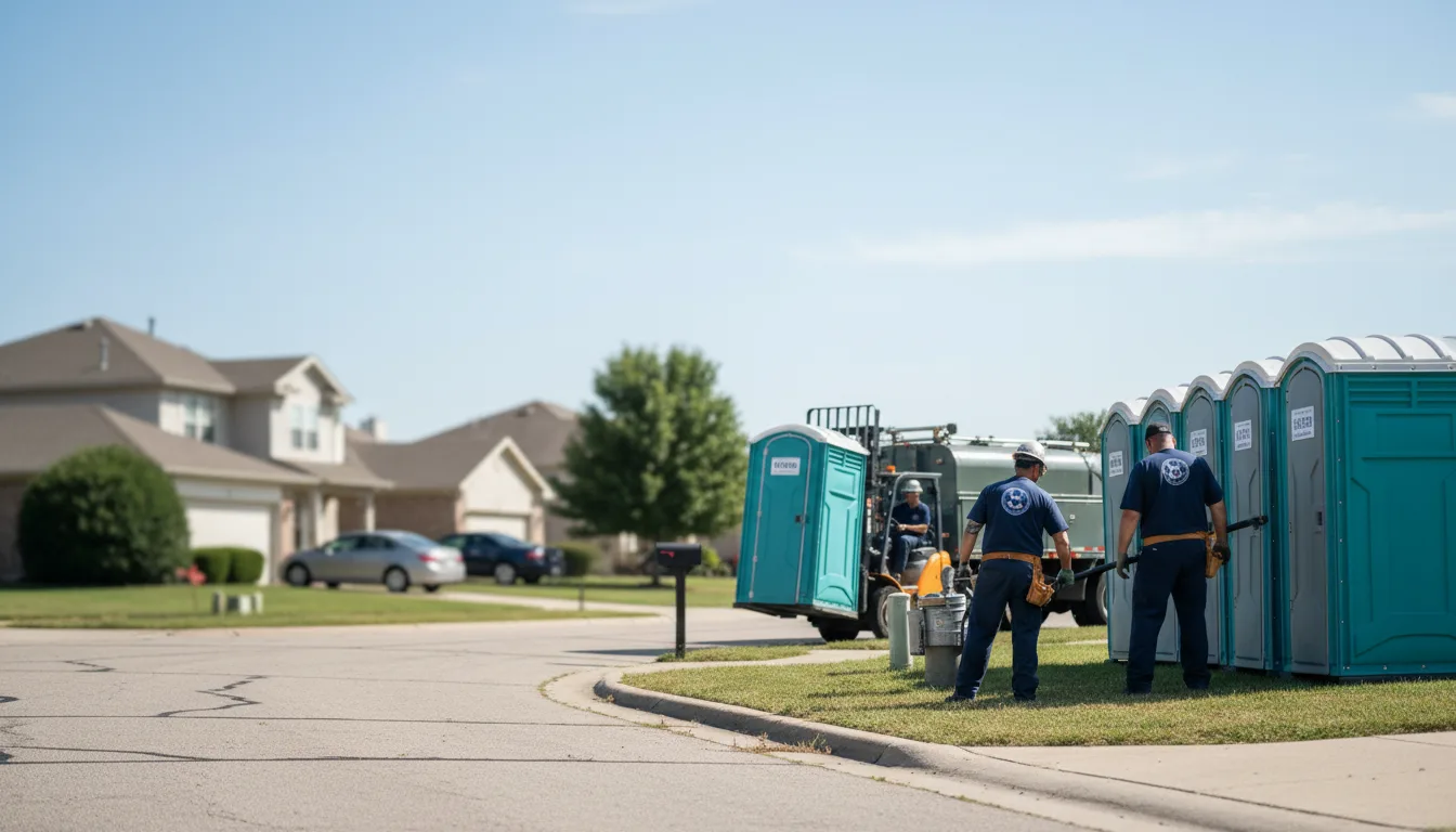 Porta Potty Rental in Dowell, IL near me